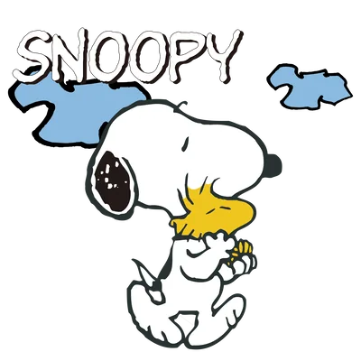 Snoopy and Peanuts PNG image