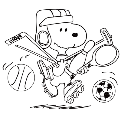 Snoopy and Peanuts PNG image