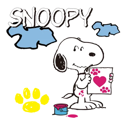 Snoopy and Peanuts PNG image