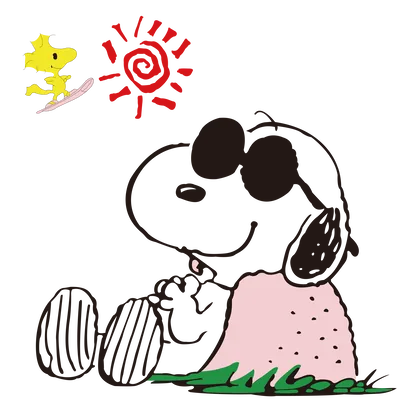 Snoopy and Peanuts PNG image