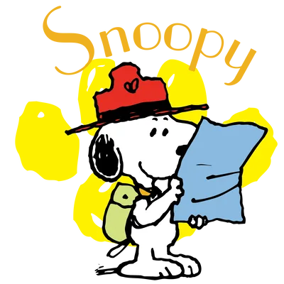 Snoopy and Peanuts PNG image
