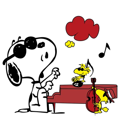 Snoopy and Peanuts PNG image