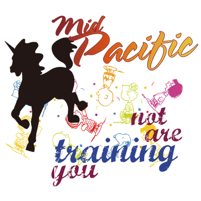 Mid Pacific unicorn silhouette with Charlie Brown and Peanuts art Snoopy Transparent PNG
